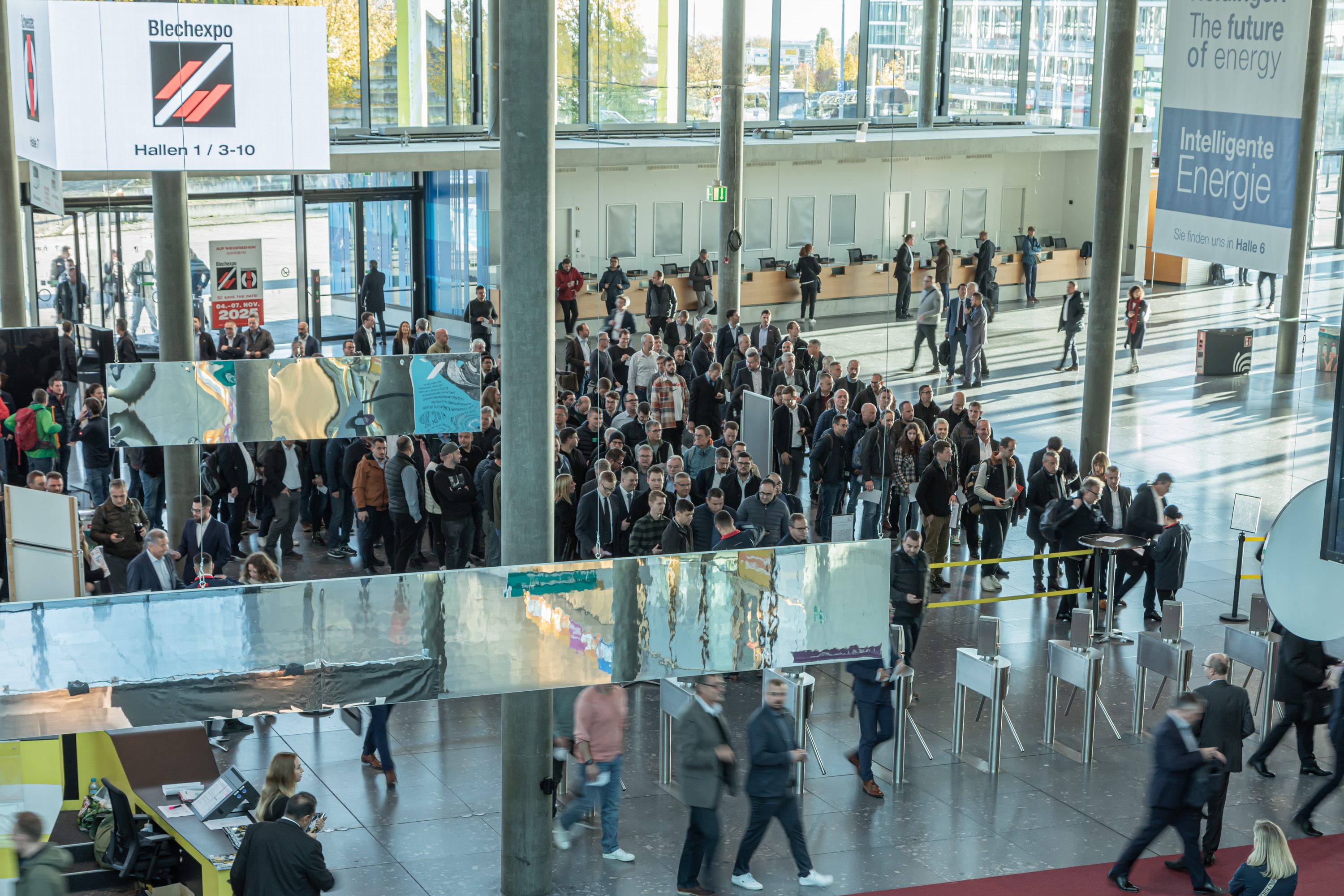 Blechexpo Schweisstec 2023, Stuttgart, Germany