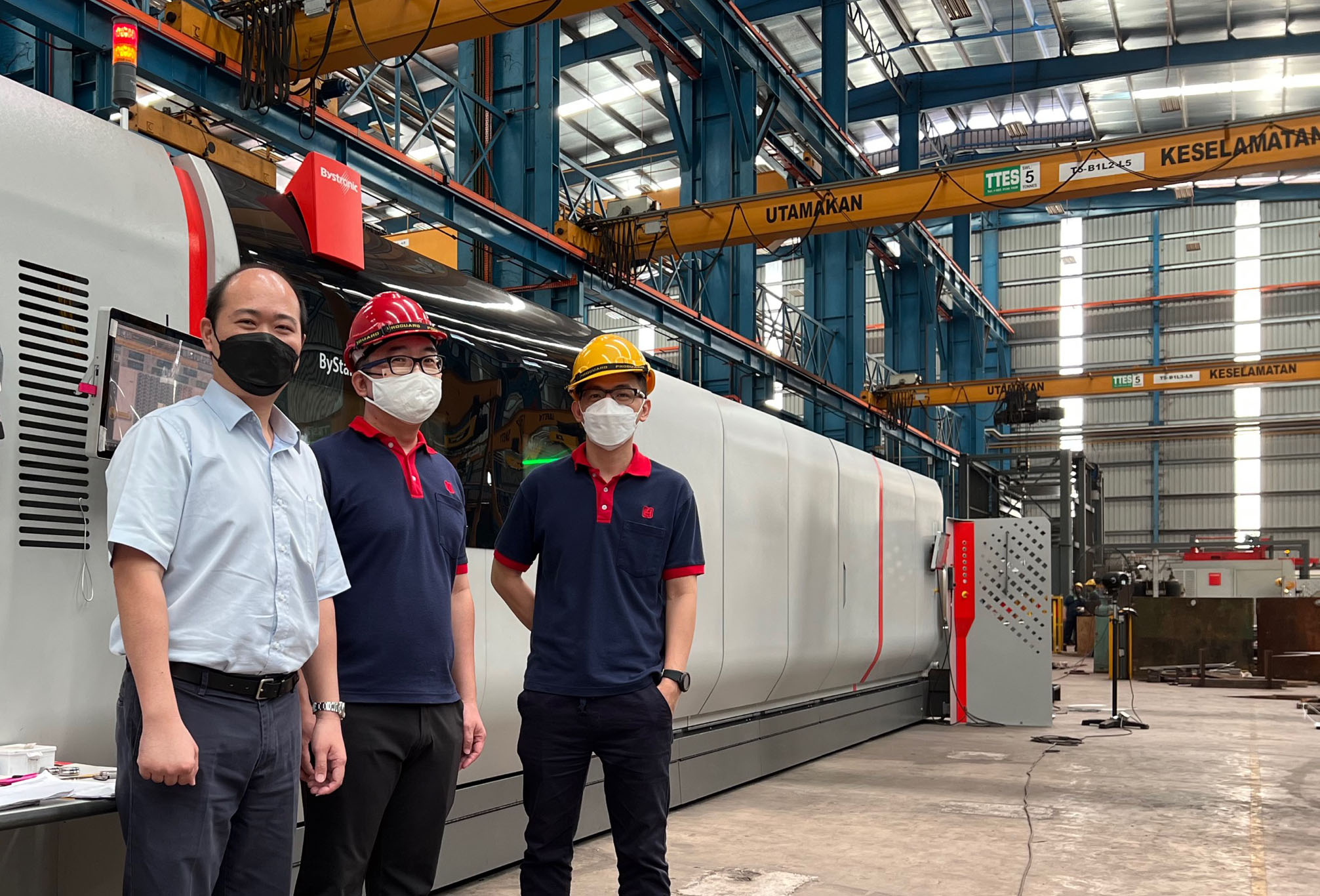 Leon Fuat, Bystronic fibre laser