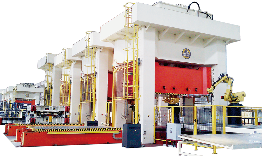 DEES, tandem line, press