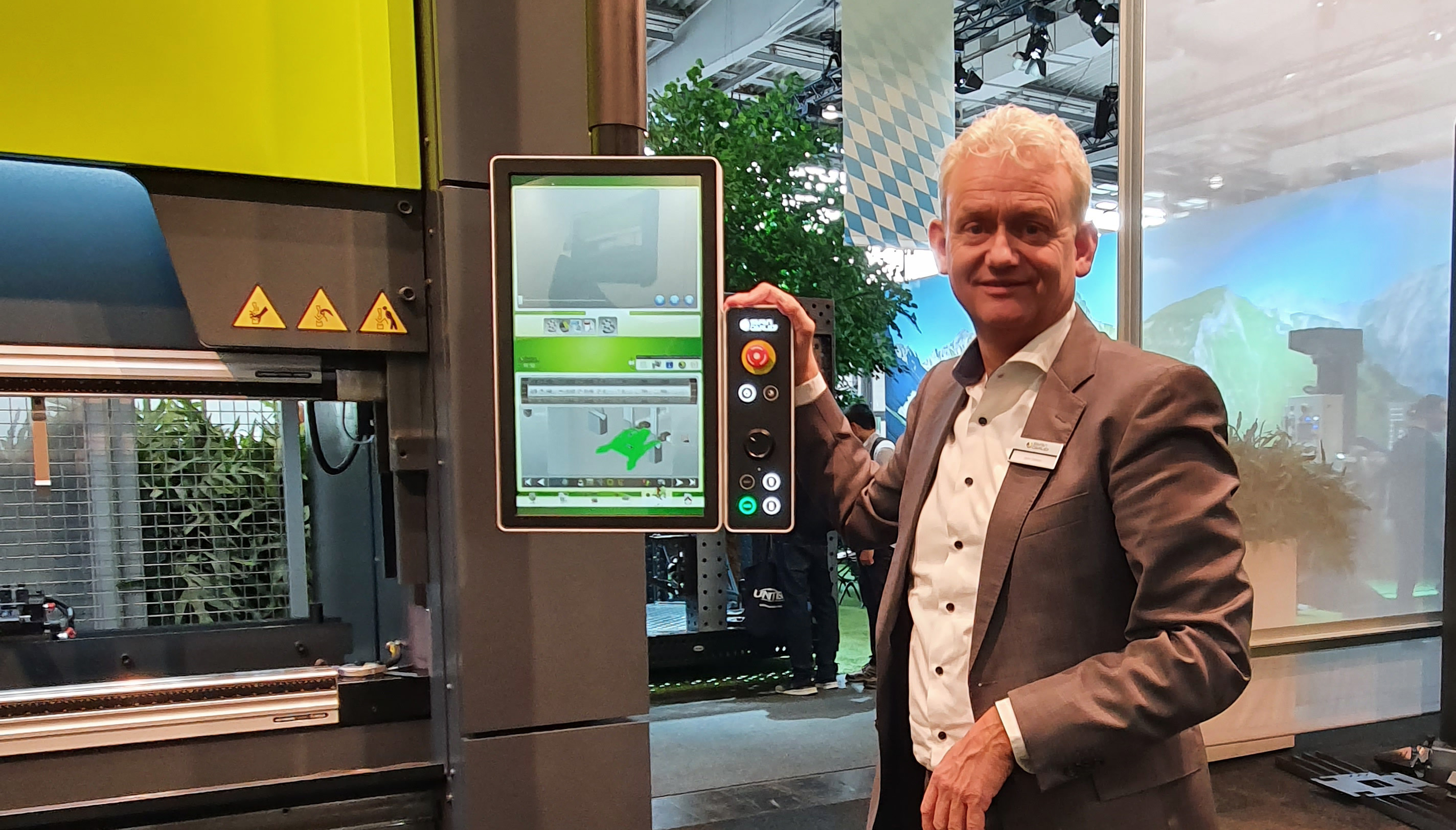 Gert Dekker, CEO, SafanDarley at EuroBLECH.
