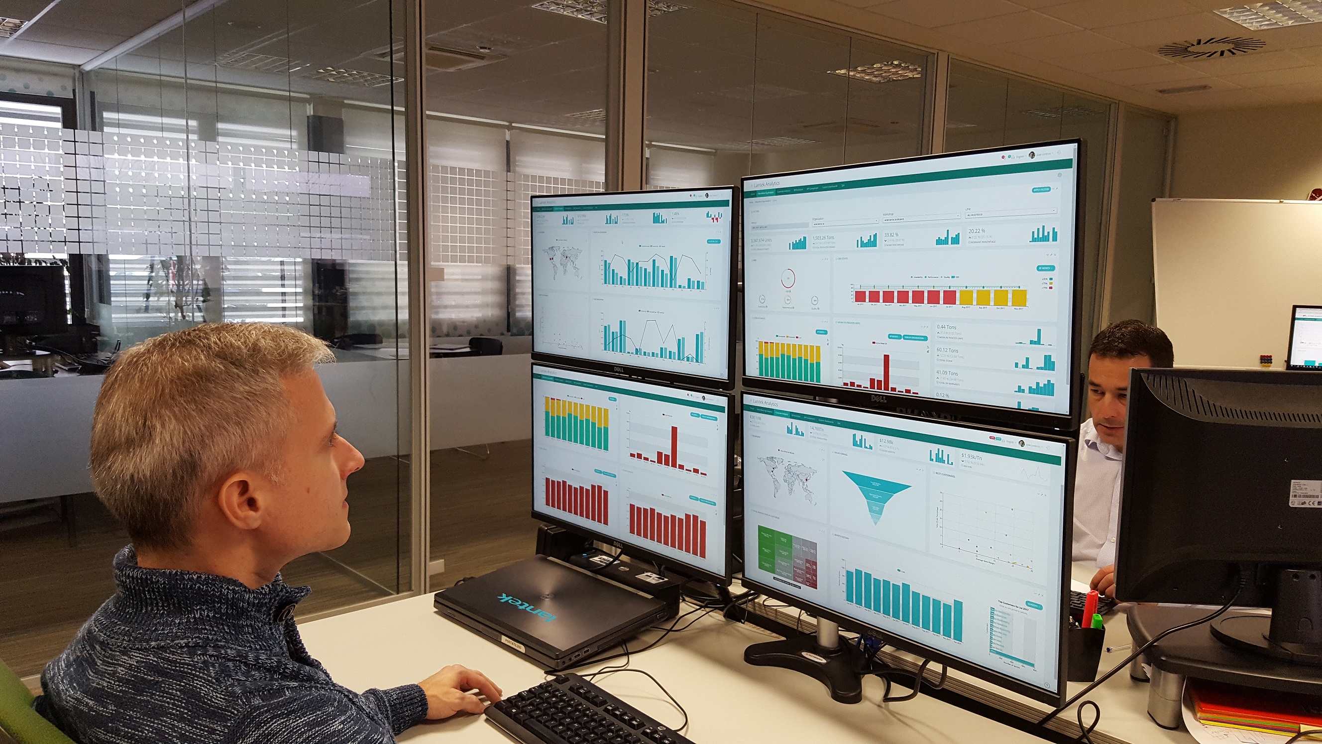 Lantek MES Manager, manufacturing execution system