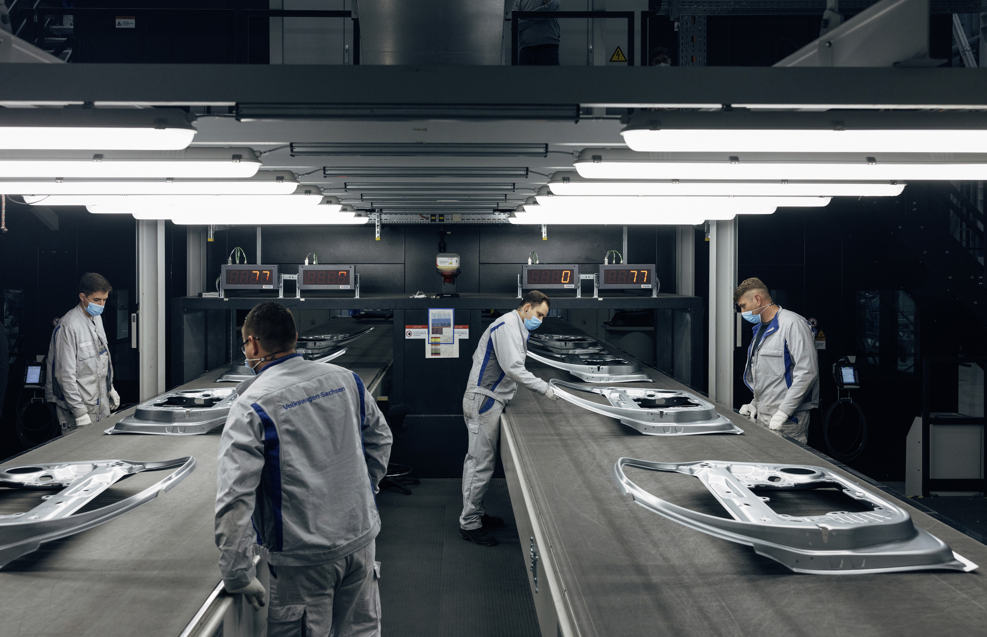 outer skin parts, VW, press