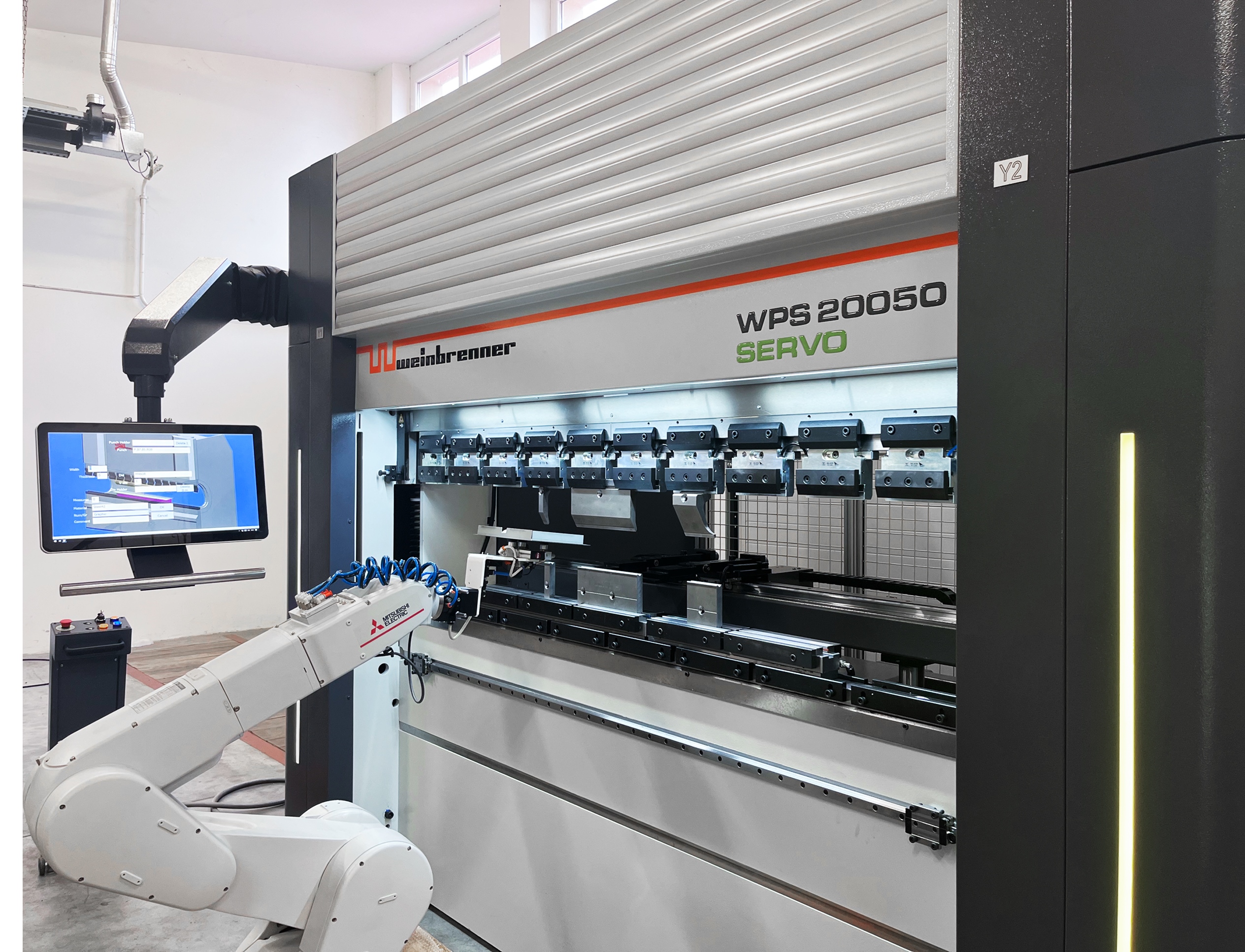 industrial robot, Weinbrenner, robot bending, press brake