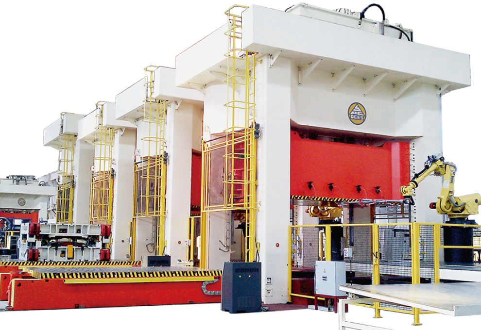 DEES, tandem line, press