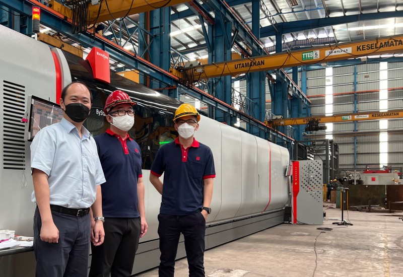 Leon Fuat, Bystronic fibre laser
