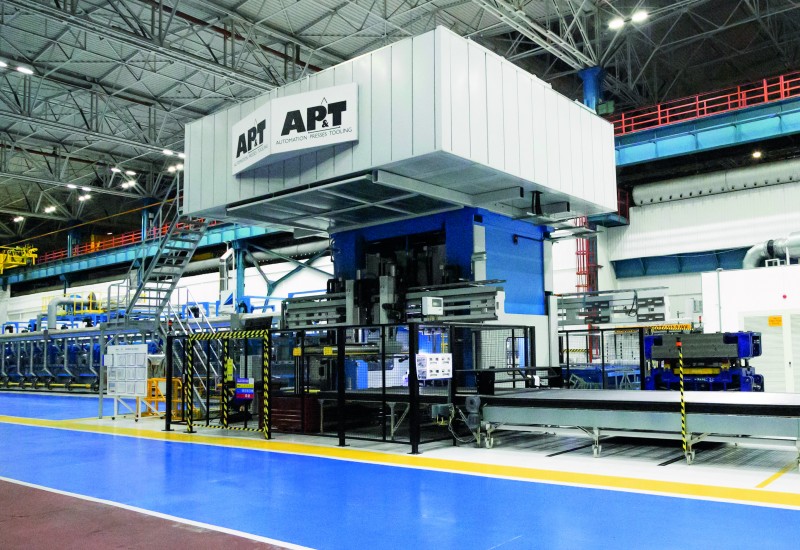 MA Polska's press hardening line