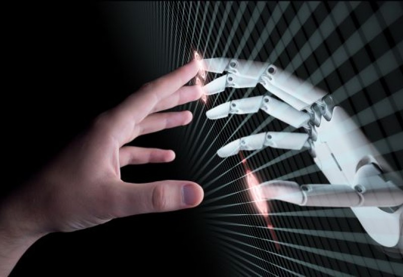 Shutterstock, hand robot