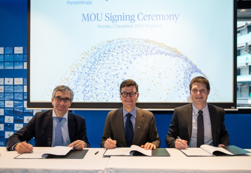 Thyssenkrupp and Wilhelmsen collaboration